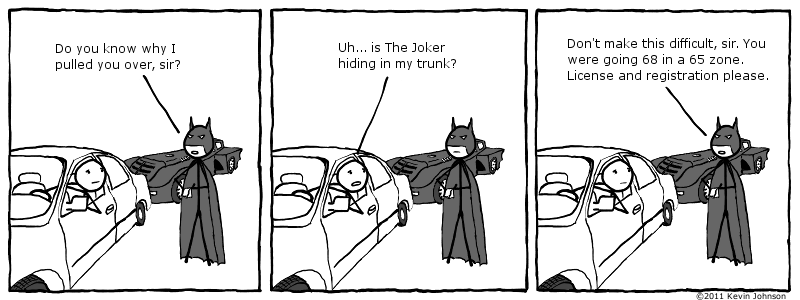 Batman Cleans Up the Streets